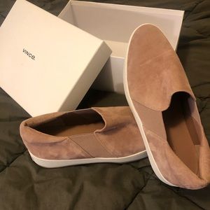 Vince. Brand Name!!Chick platform slip on sneaker!